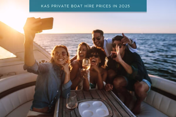 kas private boat hire prices in 2025