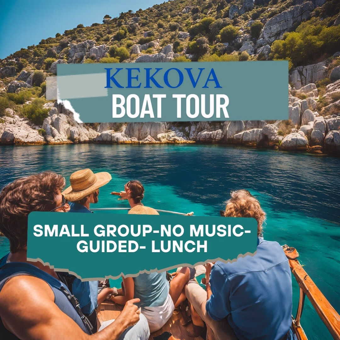 Kas kekova boat tour